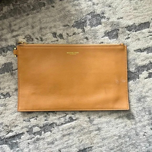 Michael Kors Collection Snake Skin Python Peanut Tote Bag - Picture 9 of 16